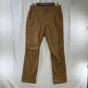 Duck Camp Bamboo Field Pants Mens Small 30x30 Tan Brown Stretch Outdoor FP1001